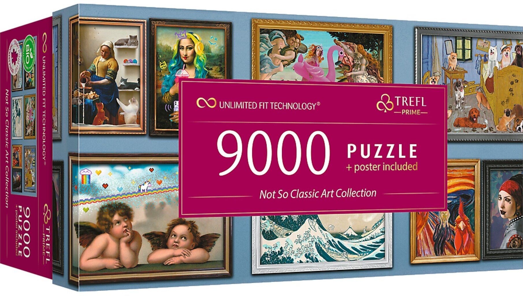 Pusle Puzzle Not So Classic Art Collection Uft 9000 tk hind ja info | Pusled | kaup24.ee
