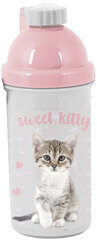 Joogipudel Paso Sweet Kitty 550 ml, mitmevärviline hind ja info | Lutipudelid ja aksessuaarid | kaup24.ee