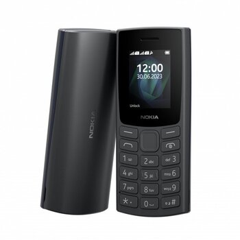 Nokia 105 (2023) TA-1569 Single SIM Charcoal цена и информация | Мобильные телефоны | kaup24.ee