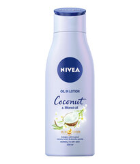 Õlilosjoon Nivea Coco nut & Monoi Oil 200 ml, komplektis 6 pakendit hind ja info | Kehakreemid, kehaspreid | kaup24.ee