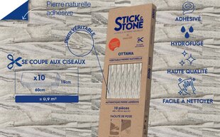 Looduslikust kivist lehed – Stick&Stone – Ottawa – hind ja info | Seinaplaadid | kaup24.ee