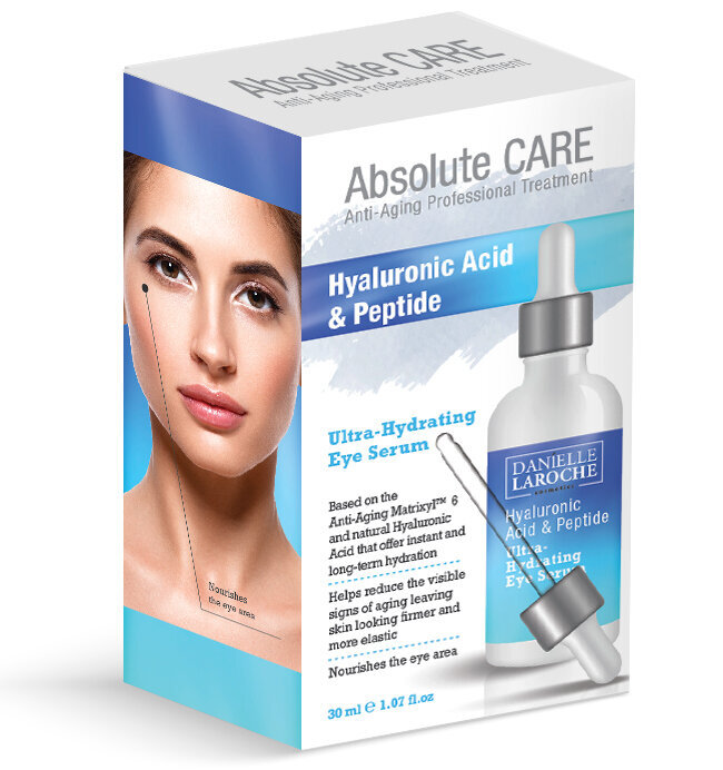 Silmaseerum Absolute Care Hyaluronic Acid & Peptide, 30 ml hind ja info | Silmakreemid, seerumid | kaup24.ee