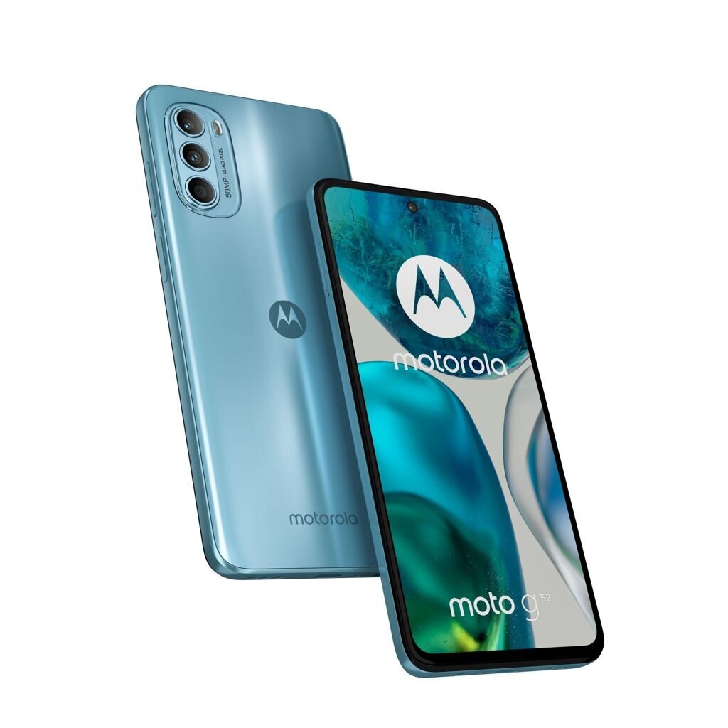 Motorola Moto G52 6/256GB Glacier Blue PAU70032PL hind ja info | Telefonid | kaup24.ee