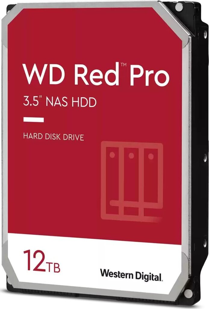 WD Red Pro WD121KFBX hind ja info | Sisemised kõvakettad (HDD, SSD, Hybrid) | kaup24.ee