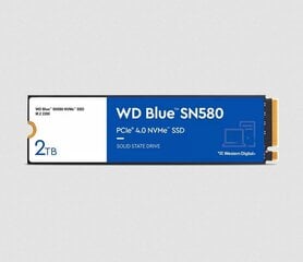 WD Blue SN580 WDS200T3B0E цена и информация | Внутренние жёсткие диски (HDD, SSD, Hybrid) | kaup24.ee