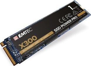 Emtec X300 Power Pro ECSSD1TX300 цена и информация | Внутренние жёсткие диски (HDD, SSD, Hybrid) | kaup24.ee