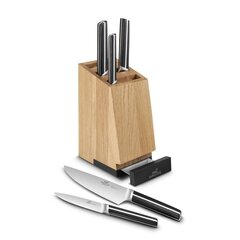 Набор кухонных ножей Sabatier International с подставкой, 6 предм. цена и информация | Подставка для ножей Tescoma Woody, 21 см | kaup24.ee