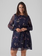 Женское платье Vero Moda 10297202*01, тёмно-синее /розовое, 5715501955159 цена и информация | Платья | kaup24.ee