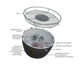 Lotus suitsuta grill, punane hind ja info | LotusGrill Kodumasinad, kodutehnika | kaup24.ee