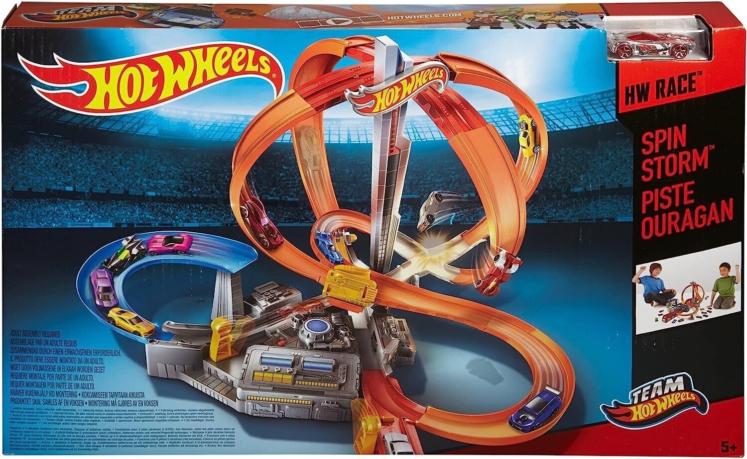 Autorada Hot Wheels Spin Storm hind ja info | Poiste mänguasjad | kaup24.ee