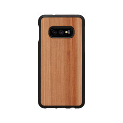 Mobiiltelefoni tagus Man&Wood sobib Samsung Galaxy S10 Lite, Cappuccino, Must hind ja info | Elektroonikaseadmete tarvikud kahjustatud pakendis | kaup24.ee