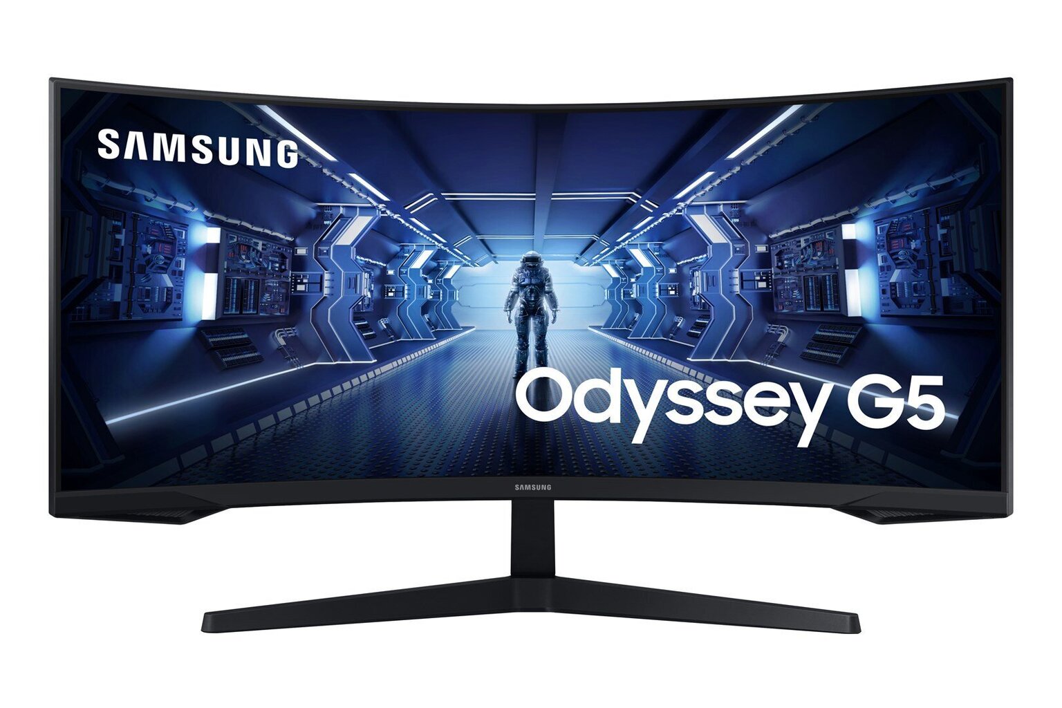 Samsung Monitor 34 tolli LC34G55TWWPXEN VA 3440x1440 Ultra WQHD 21:9 kinoformaat 1xHDMI/1xDP 1ms (MPRT) kumer 165Hz цена и информация | Monitorid | kaup24.ee