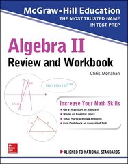 McGraw-Hill Education Algebra II Review and Workbook цена и информация | Книги по экономике | kaup24.ee