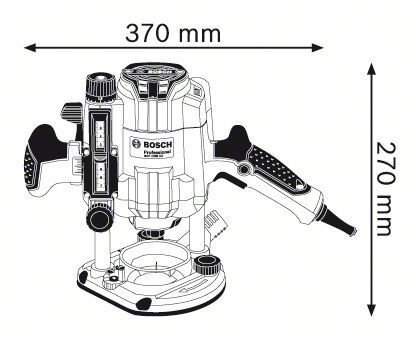 Frees Bosch GOF 1250 CE 0601626000 hind ja info | Freesid | kaup24.ee