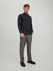 Мужская рубашка Jack & Jones 12227385*02, черная, 5715369787244 цена и информация | Мужские рубашки | kaup24.ee