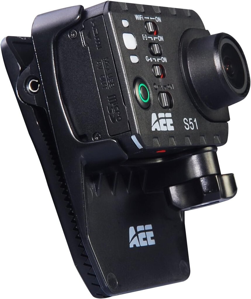 AEE Technology JS05 pöörlev multifunktsionaalne korpuse kinnitus S-seeria märulikaameratele (must) цена и информация | Videokaamerate lisatarvikud | kaup24.ee