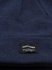 Мужская шапка Jack & Jones 12160311*03, тёмно-синие 5714491845006 цена и информация | Мужские шарфы, шапки, перчатки | kaup24.ee