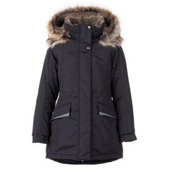 Lenne laste talveparka 250g Ella 23671*042, must 4741593452512 цена и информация | Куртки, пальто для девочек | kaup24.ee