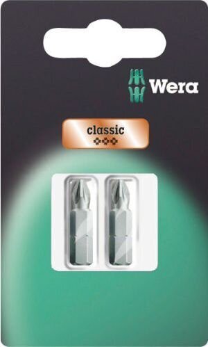 Wera kruvikeeraja standardotsikud 855/1 PZ 2 x 25mm 2tk цена и информация | Käsitööriistad | kaup24.ee