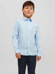 Детская рубашка JACK & JONES 12223343*02, голубая, 5715318037918 цена и информация | Рубашки для мальчиков | kaup24.ee