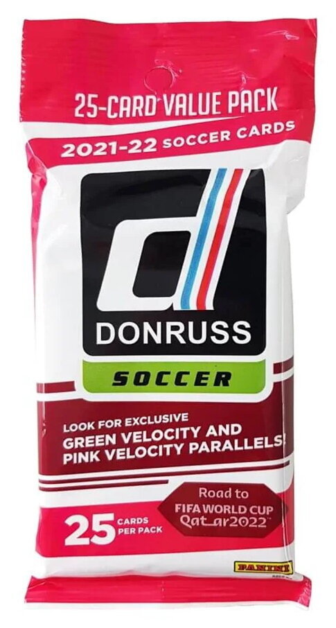 Jalgpallikaardid Panini Donruss Soccer 2021/2022 Road to Qatar Fat Pack цена и информация | Hobikaardid | kaup24.ee