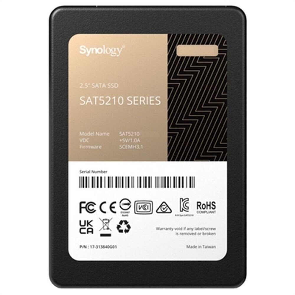 Kõvaketas Synology SAT5210-1920G 1.92 TB SSD SATA 2,5" BFN-BB-S0232529 hind ja info | Välised kõvakettad (SSD, HDD) | kaup24.ee