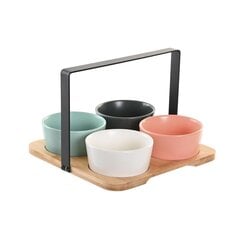 Комплект для аперитива DKD Home Decor (20 x 20 x 14 см) (5 Предметов) цена и информация | Тарелка, 27,3 см | kaup24.ee