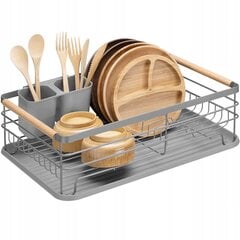 Сушилка для посуды, Brunbeste 32 см x 44 см x 14 см цена и информация | Столовые и кухонные приборы | kaup24.ee
