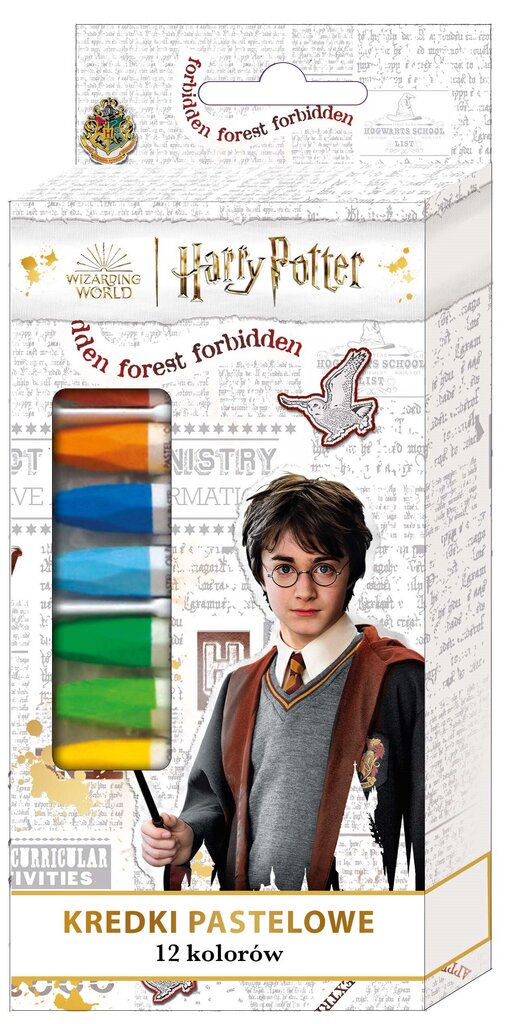 Harry Potteri pastellkriidid, 12 värvi hind ja info | Kunstitarbed, voolimise tarvikud | kaup24.ee