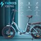 Elektrijalgratas Fafrees F20 Pro, 20", hall, 250W, 18Ah hind ja info | Elektrirattad | kaup24.ee