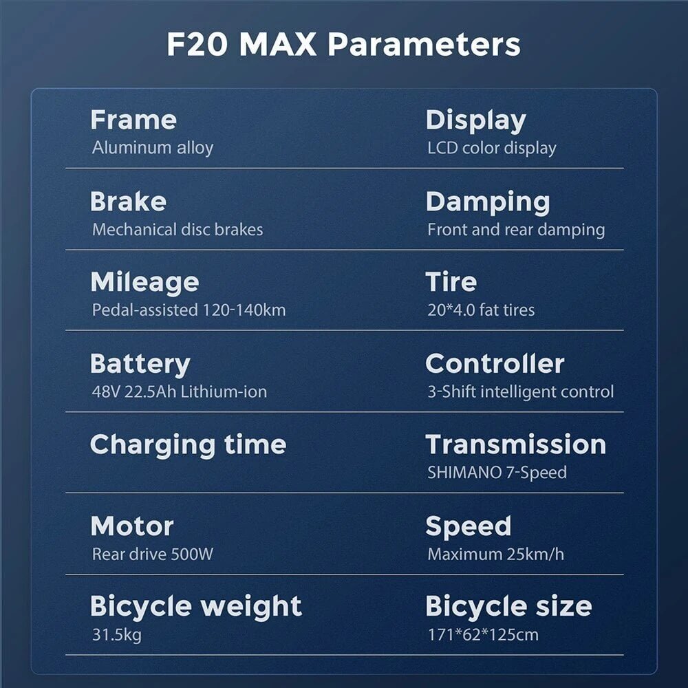 Elektrijalgratas Fafrees F20 Max, 20", must, 500W, 22,5Ah hind ja info | Elektrirattad | kaup24.ee