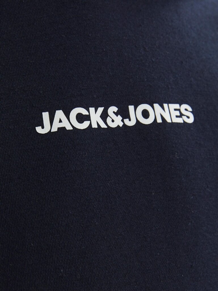 Laste dressipluus Jack & Jones 12237402*01, tumesinine/valge 5715425305078 hind ja info | Poiste kampsunid, vestid ja jakid | kaup24.ee