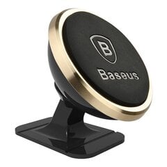 Magnetic Phone Mount Baseus (gold) цена и информация | Mobiiltelefonide hoidjad | kaup24.ee