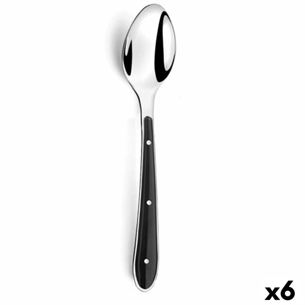 Magustoidulusikas Amefa Bistro Kahevärviline (13,4 cm) (6 tk) цена и информация | Söögiriistad | kaup24.ee