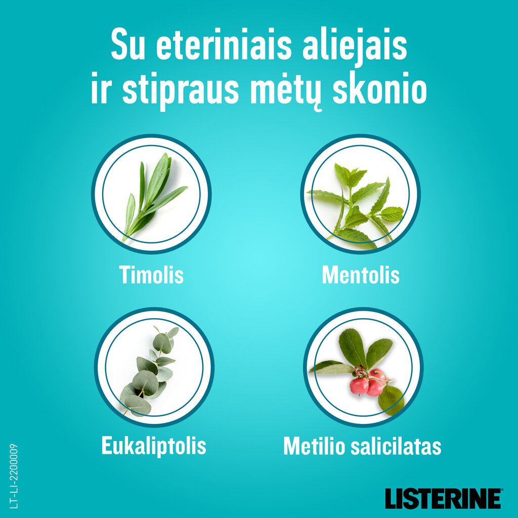 Suuvesi Listerine Coolmint, 95 ml цена и информация | Suuhügieen | kaup24.ee