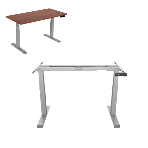 Reguleeritavad lauajalad Frame Pro, hall цена и информация | Arvutilauad, kirjutuslauad | kaup24.ee