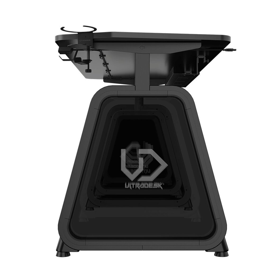 Mängurilaud Ultradesk Booster, LED RGB prismaatilise valgustusega hind ja info | Arvutilauad, kirjutuslauad | kaup24.ee