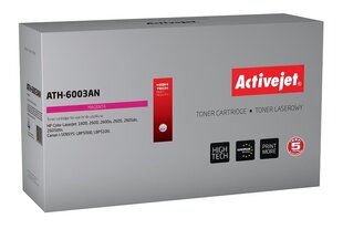 Activejet ATH-6003AN tooner HP printerile; HP 124A Q6003A, Canon CRG-707M asendus; Lisatasu; 2000 lehekülge; magenta hind ja info | Laserprinteri toonerid | kaup24.ee