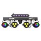 Max PartyBar10 komplekt 2x Jelly Moon, 2xPAR ja UV/Strobe цена и информация | Peokaunistused | kaup24.ee