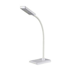 Настольная лампа EDM Флексо, белый полипропилен 400 lm (9 x 13 x 33 cм) цена и информация | Настольная лампа | kaup24.ee