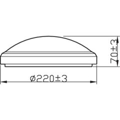 Laevalgusti Philips 22 x 7 x 22 cm) цена и информация | Люстры | kaup24.ee