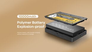 Зарядное устройство Remax RPP-158 22.5W 10000мAч RPT-i6, черное цена и информация | Remax Мобильные телефоны, Фото и Видео | kaup24.ee