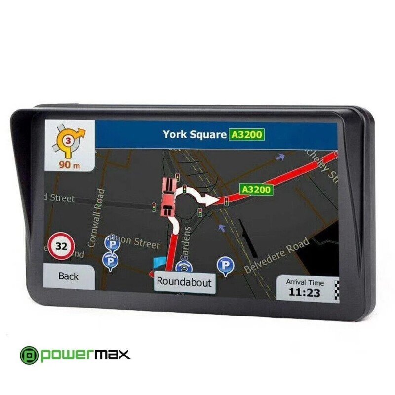 GPS Powermax PND705CS 512MB/8GB, mahtuvuslik, 7* hind ja info | GPS seadmed | kaup24.ee