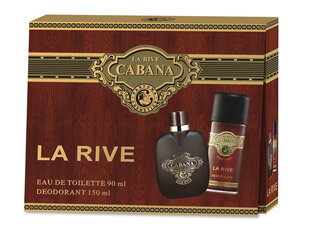 Комплект La Rive Cabana: edt 90 мл + дезодорант 150 мл цена и информация | Мужские духи | kaup24.ee