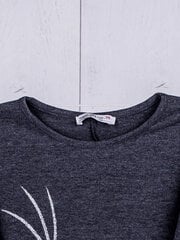 Pluus, tumehall цена и информация | Рубашки для девочек | kaup24.ee