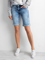 Lühikesed püksid naistele 2016101947715, sinine hind ja info | Naiste lühikesed püksid | kaup24.ee