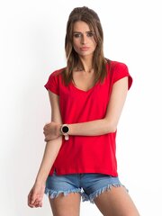 T-särk, punane цена и информация | Женские футболки | kaup24.ee