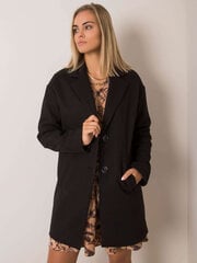 Накидка, черная цена и информация | Женские пальто | kaup24.ee