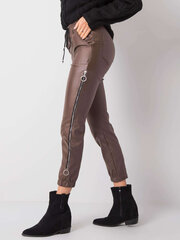 Püksid, tumepruunid hind ja info | Naiste püksid | kaup24.ee