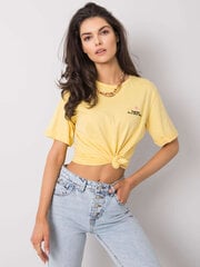 T-särk, kollane hind ja info | Naiste T-särgid | kaup24.ee